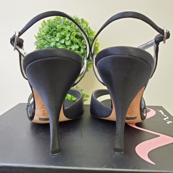 Nina Strappy Rhinestone Heels - Picture 6 of 14